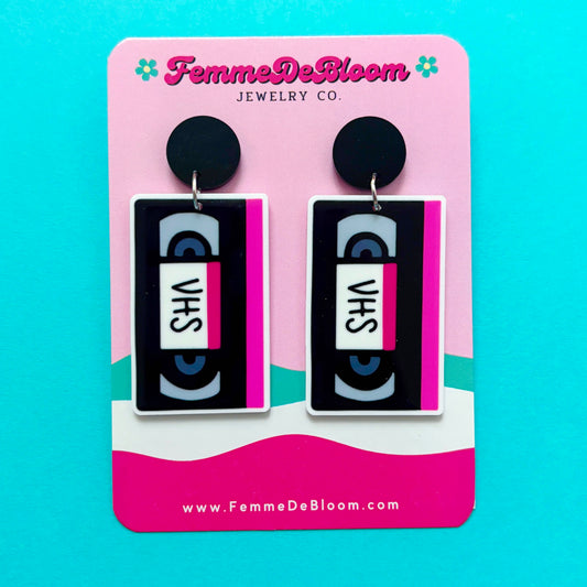 FREE GIFT - VHS Drop Earrings