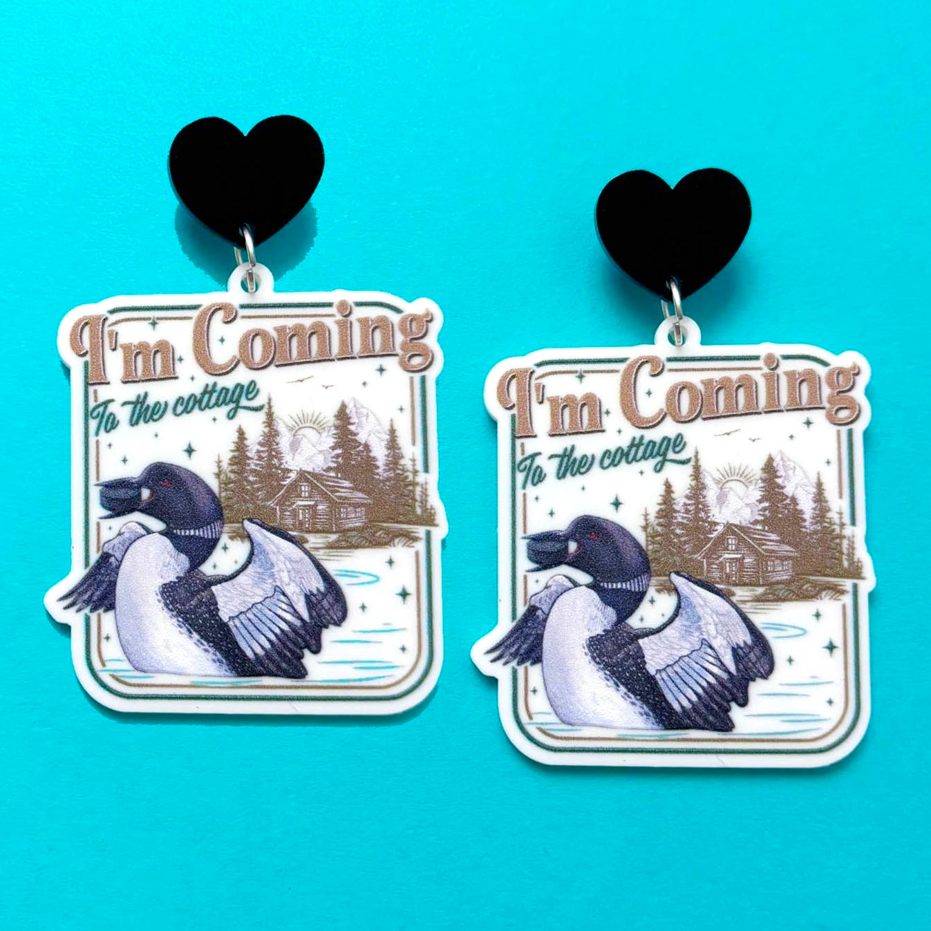 I’m Coming to the Cottage Drop Earrings