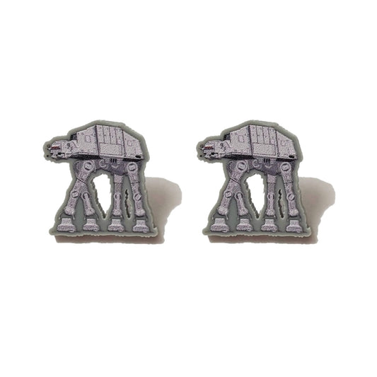 AT AT Post Earrings