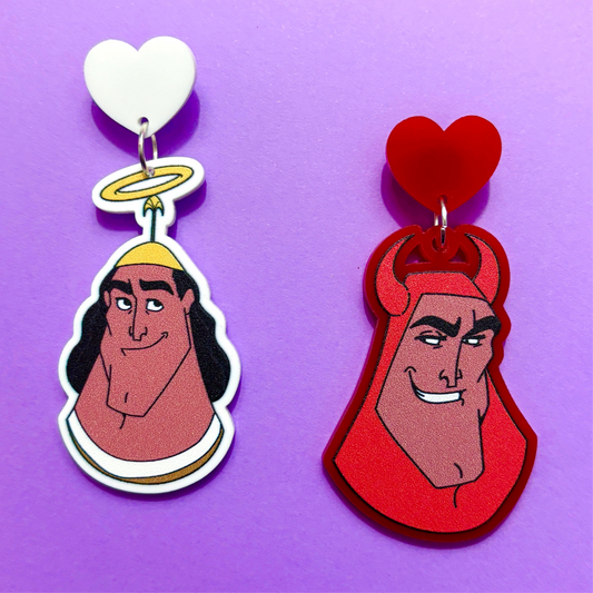 Angel/Devil Kronk Drop Earrings