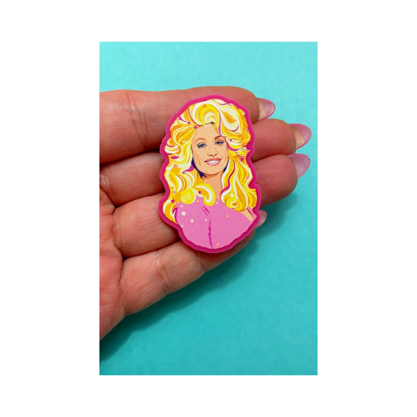Pink Dolly Pin