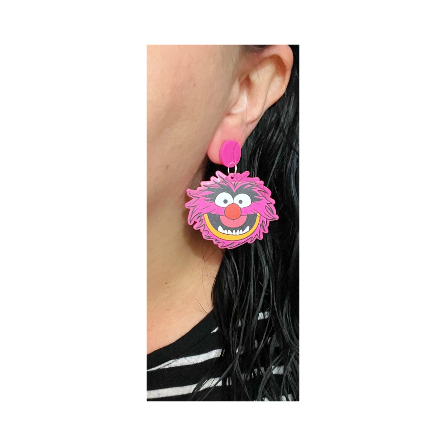 Animal Drop Earrings