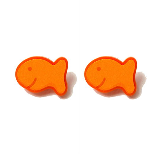 Goldfish Cracker Post Earrings