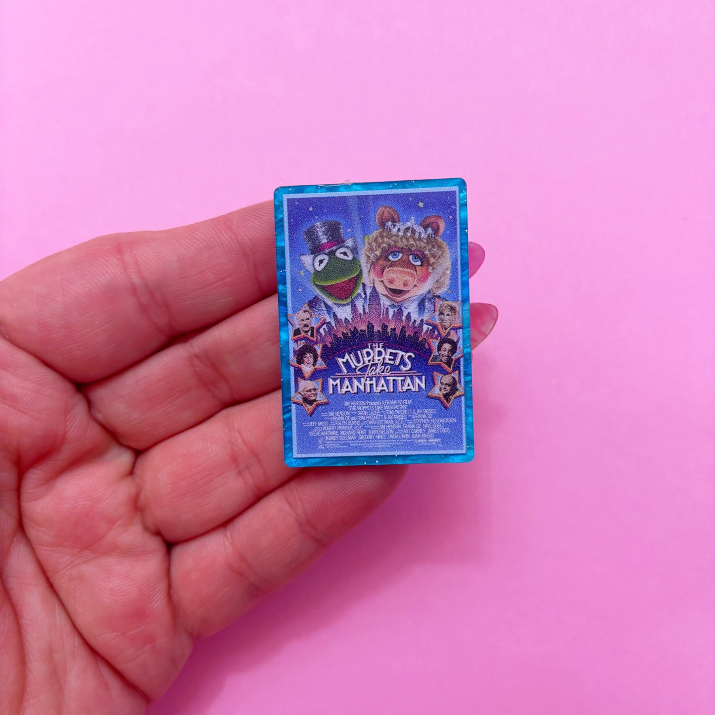 Manhattan Puppet Movie Pin