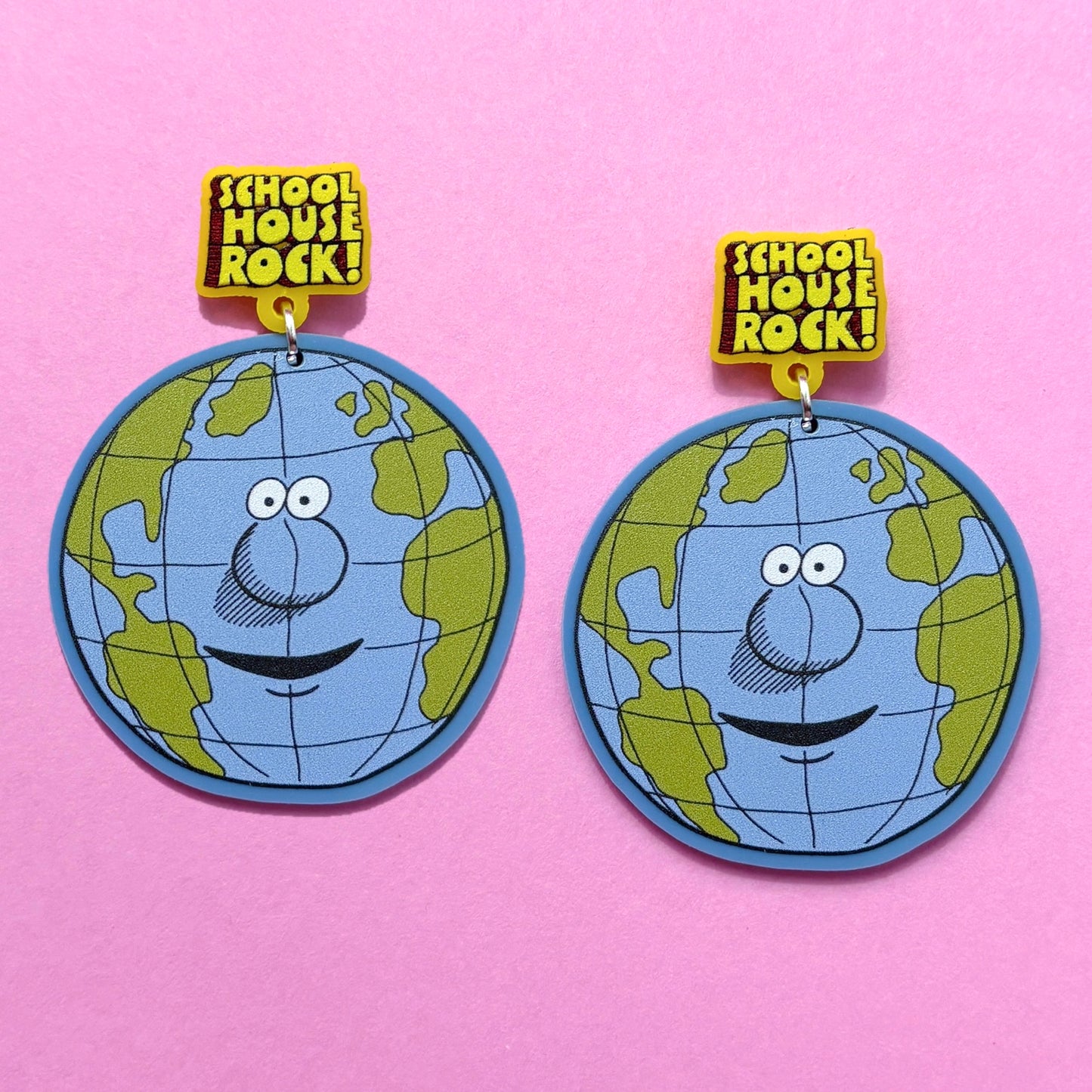 School House Earth Drop Earrings
