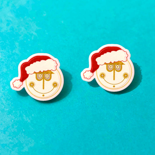 Small World Holiday Post Earrings