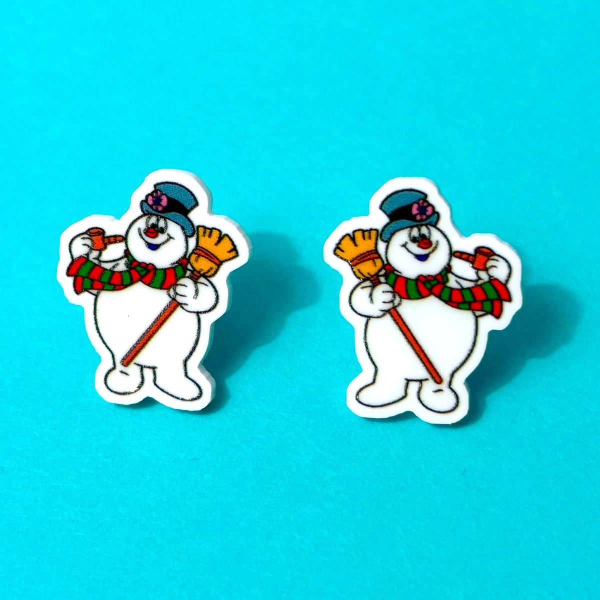 Frosty Post Earrings
