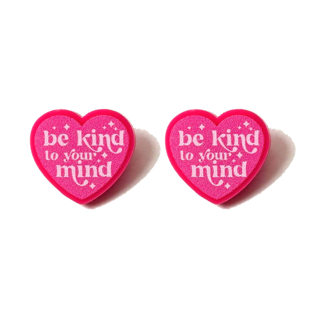 Be Kind To Your Mind Post Earrings