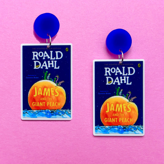 James & The Giant Peach Drop Earrings