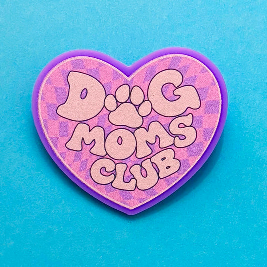 Dog Moms Club Heart Pin
