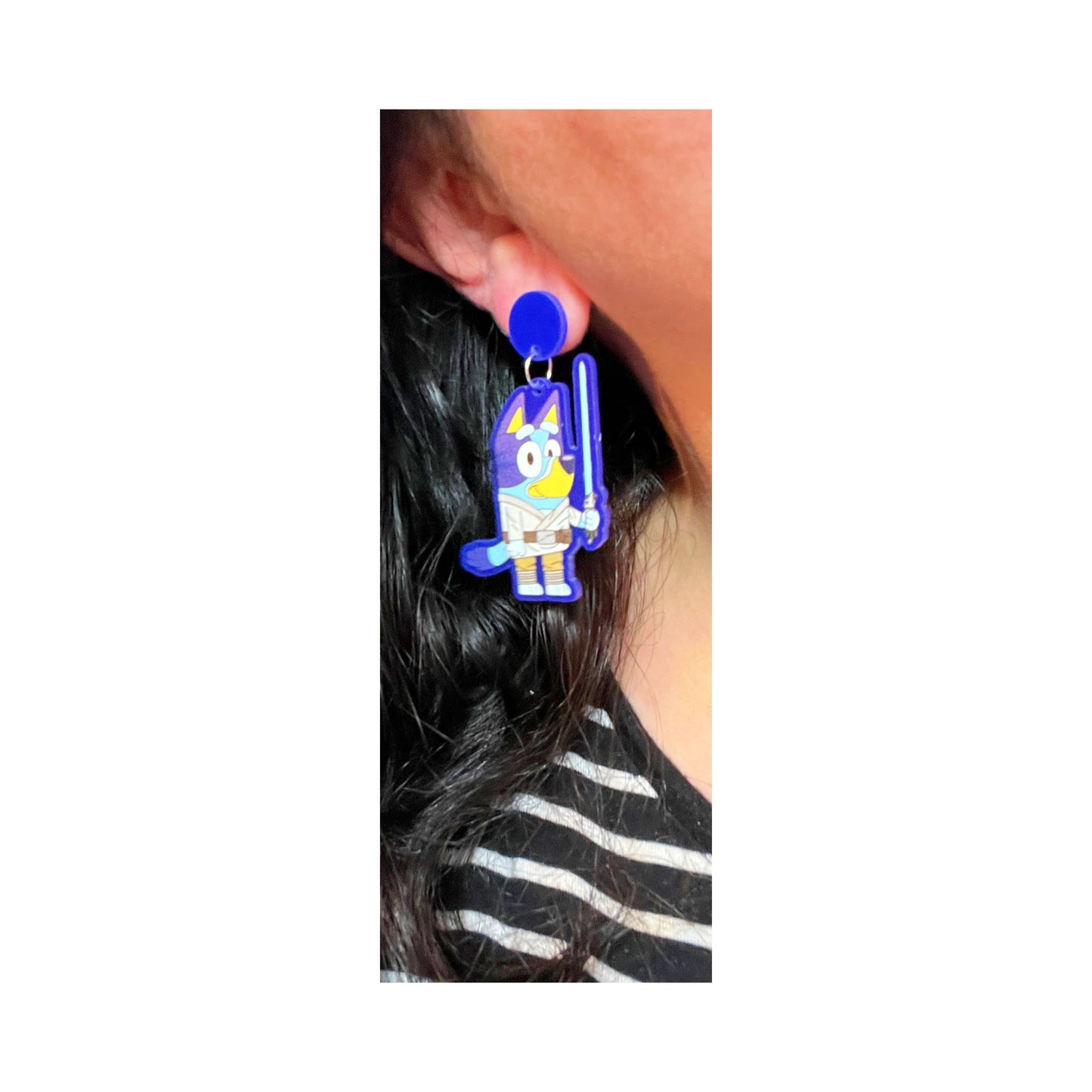 Jedi Heeler Drop Earrings