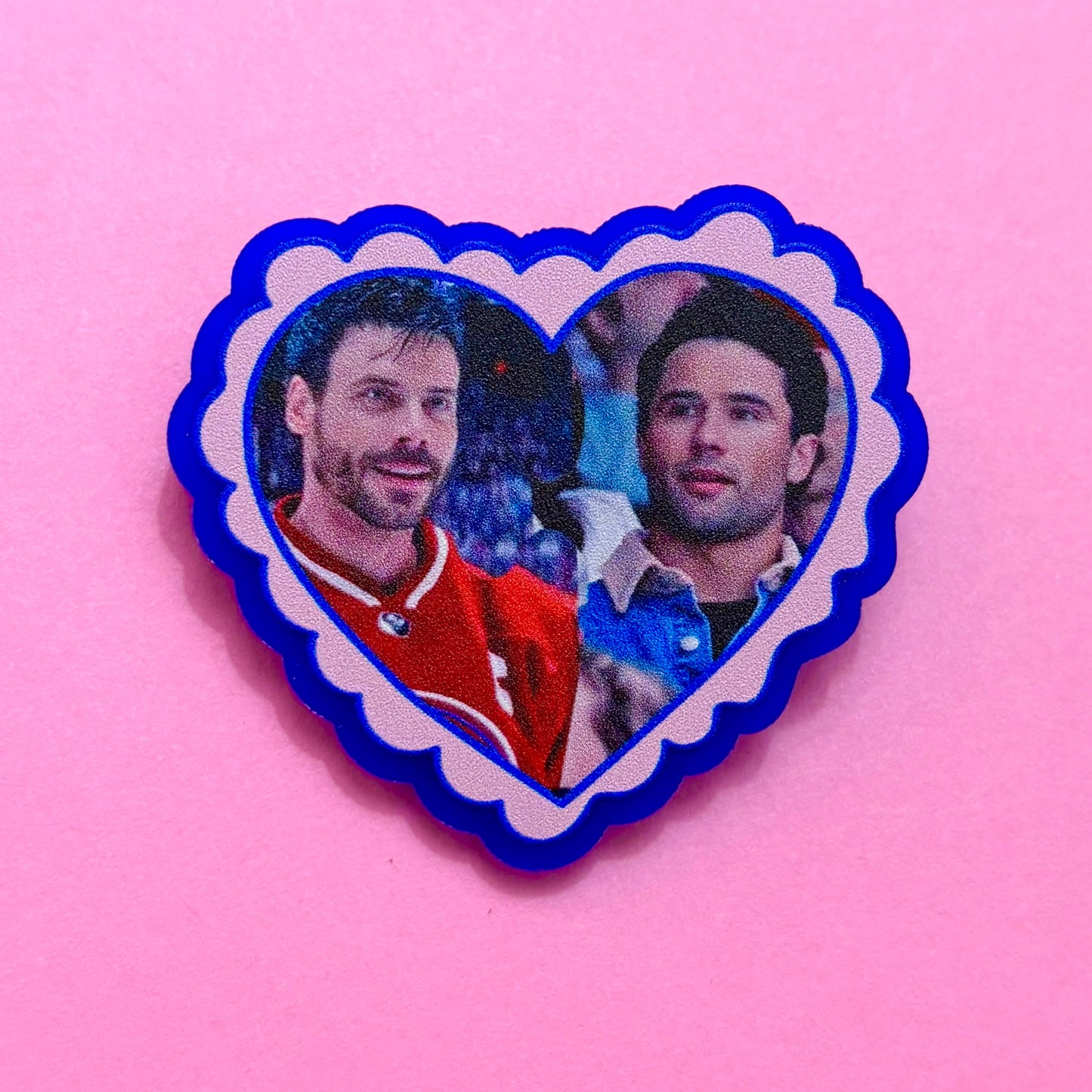 Scott & Kip Heart Pin