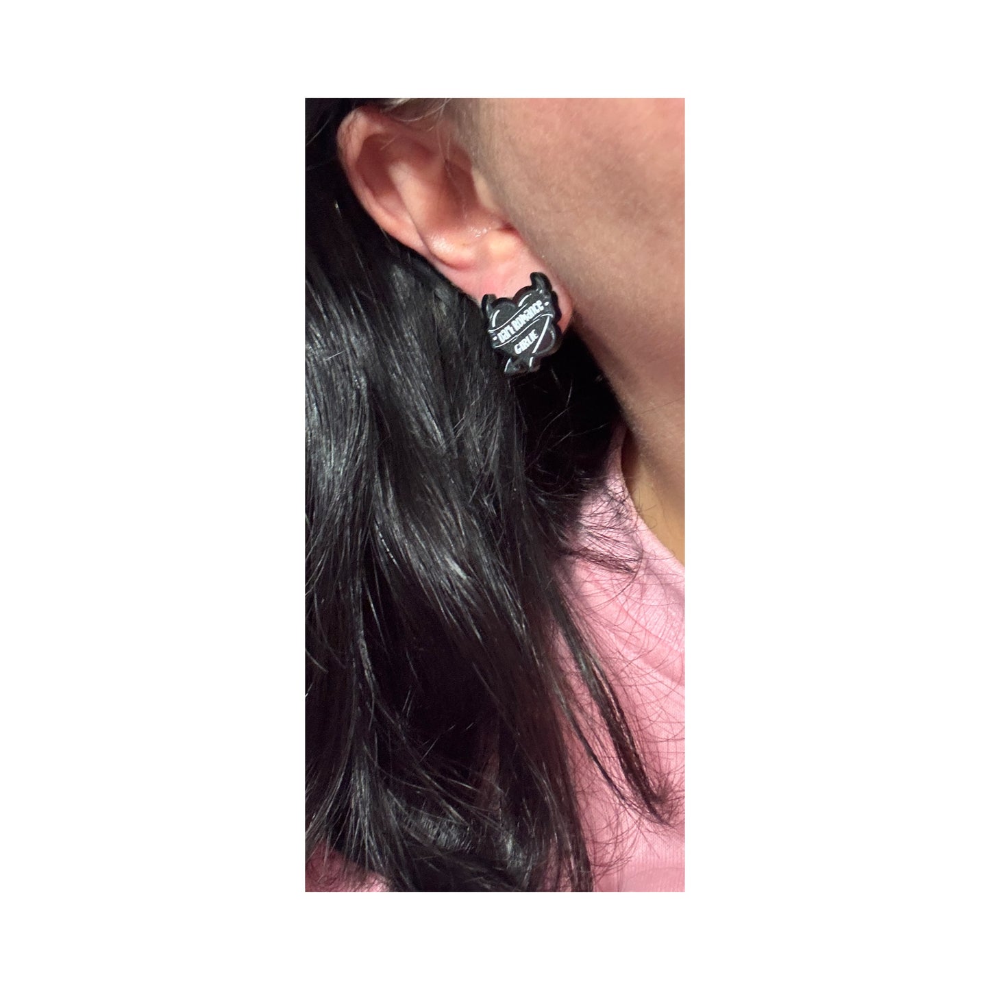 Dark Romance Girlie Post Earrings
