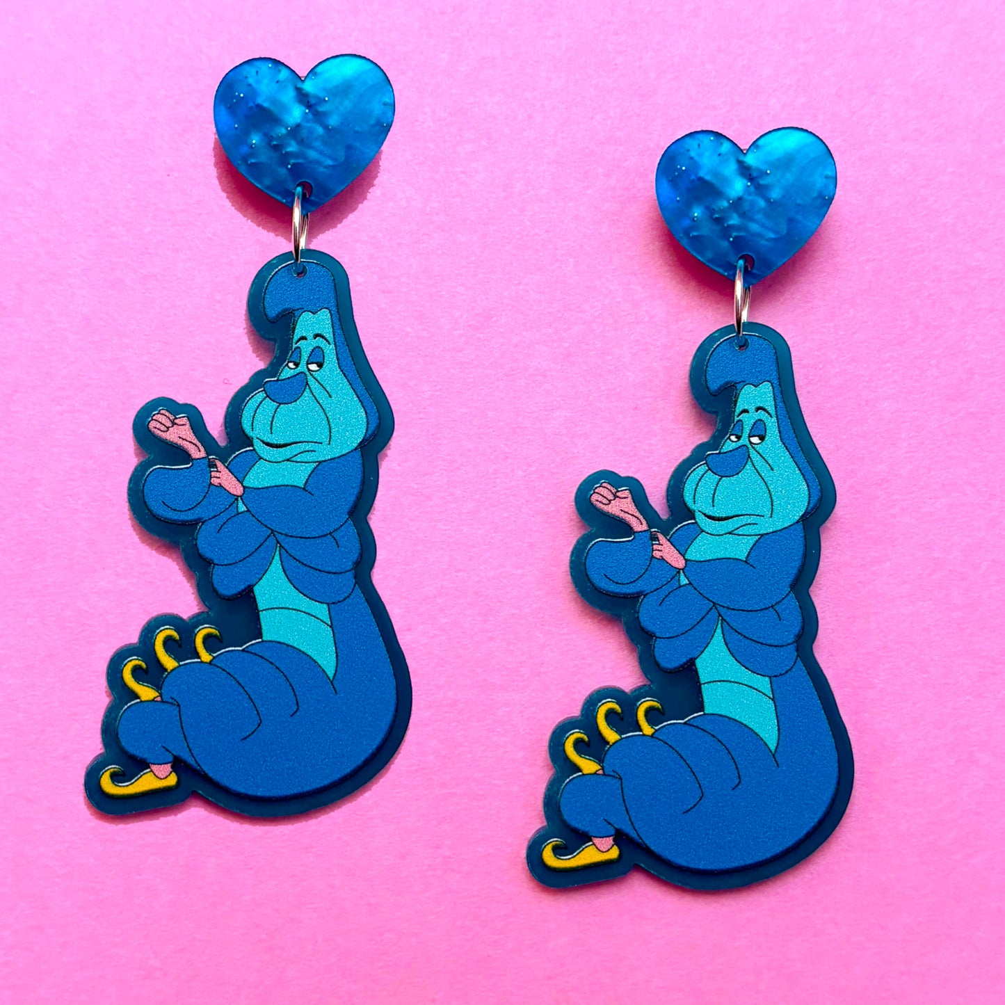 Caterpillar Drop Earrings