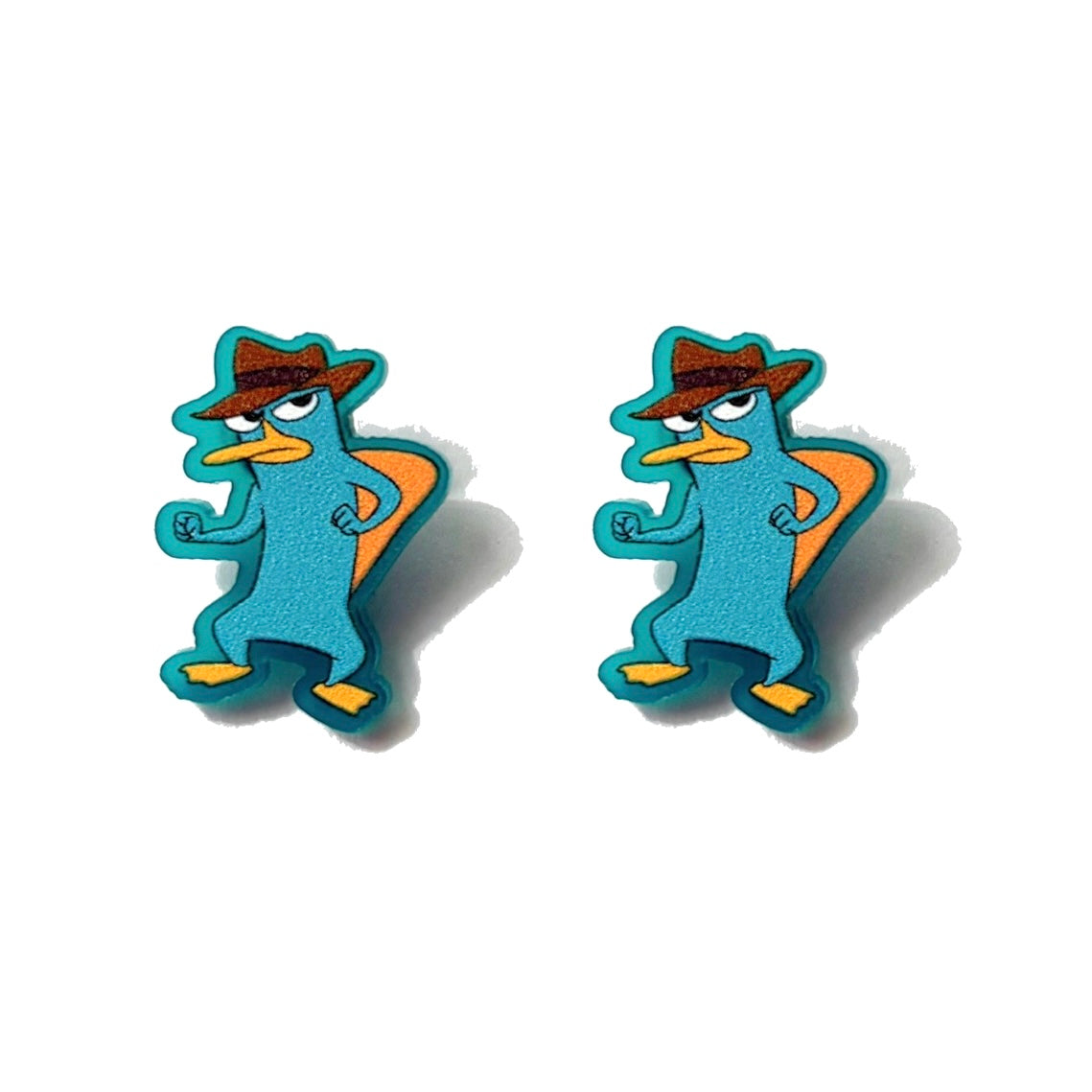Platypus Post Earrings