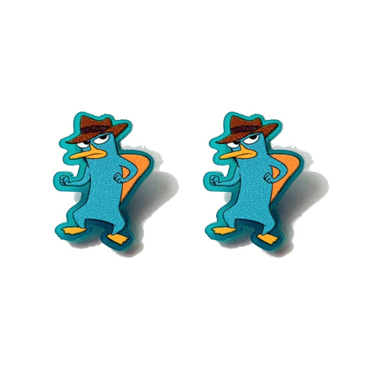 Platypus Post Earrings