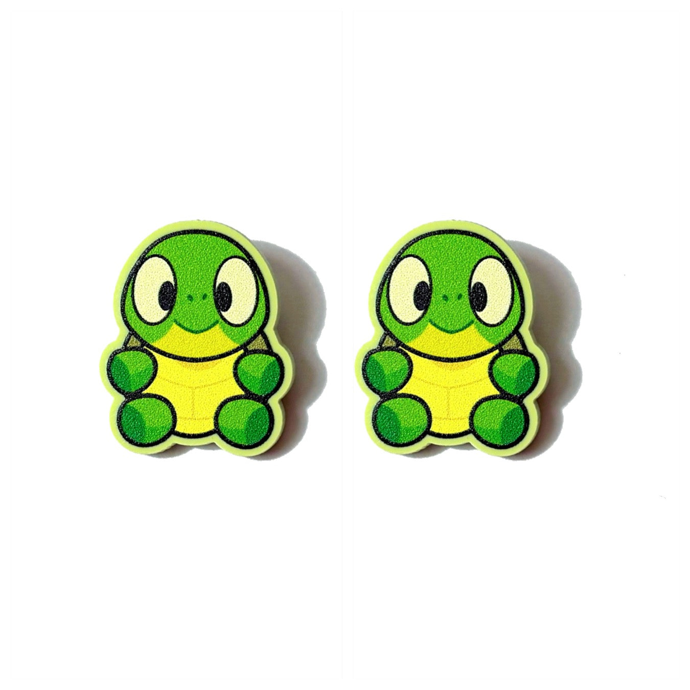 Turtle Boy Post Earrings