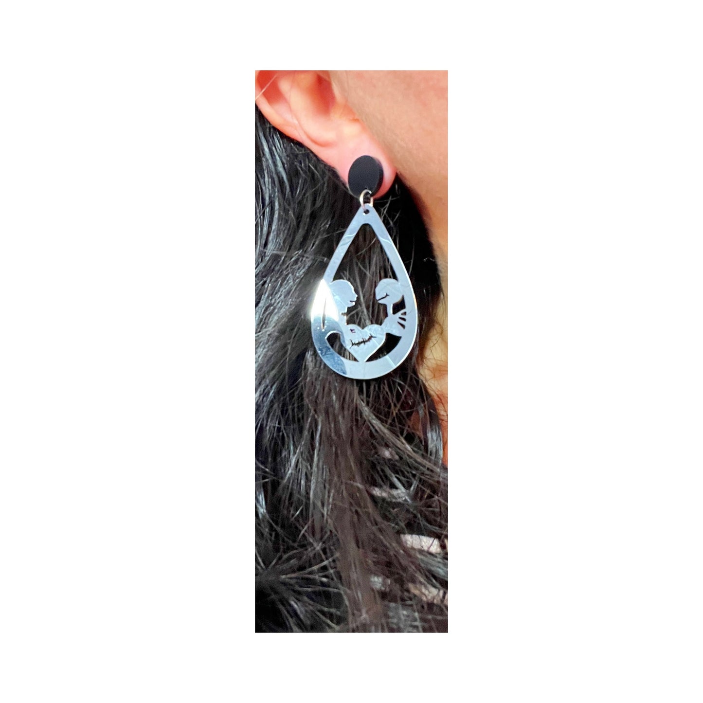 Jack Wreath Acrylic Drop Earrings