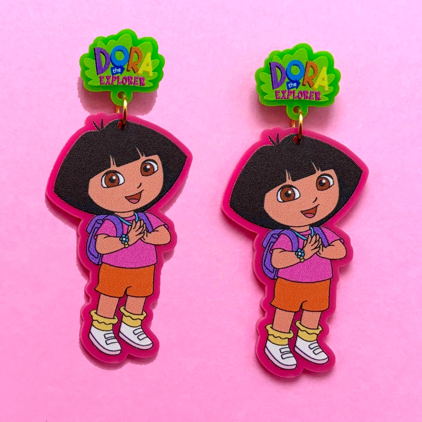 Explorer Girl Drop Earrings