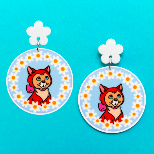 Dinah Acrylic Drop Earrings