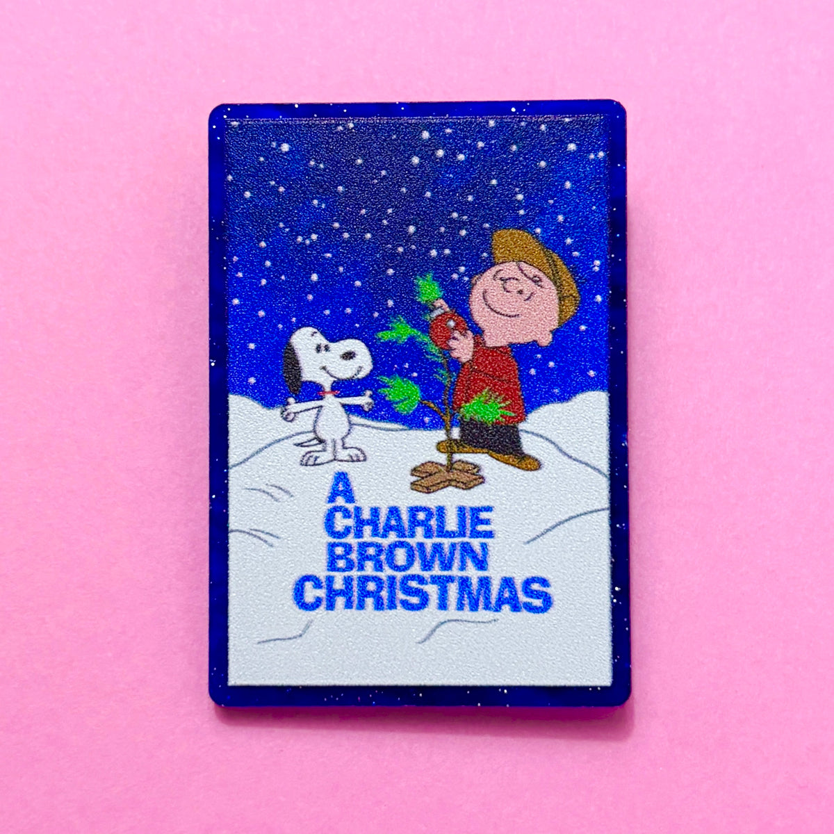 Charlie Christmas Movie Pin