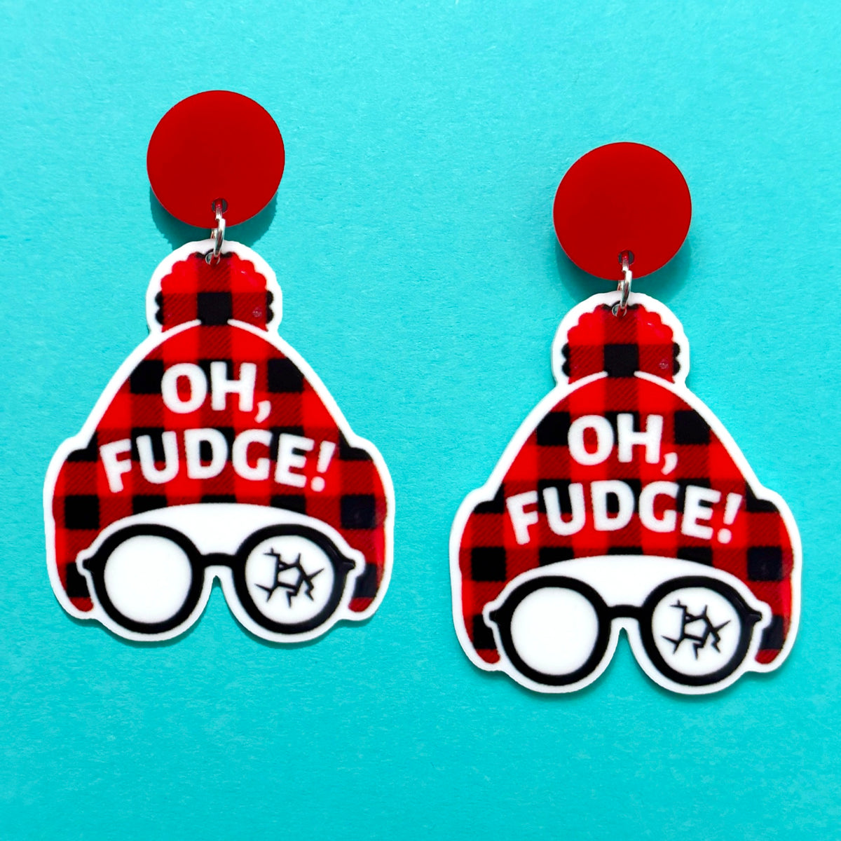 Oh Fudge! Drop Earrings