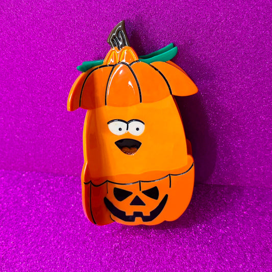90s Pumpkin Nugget Claw Clip