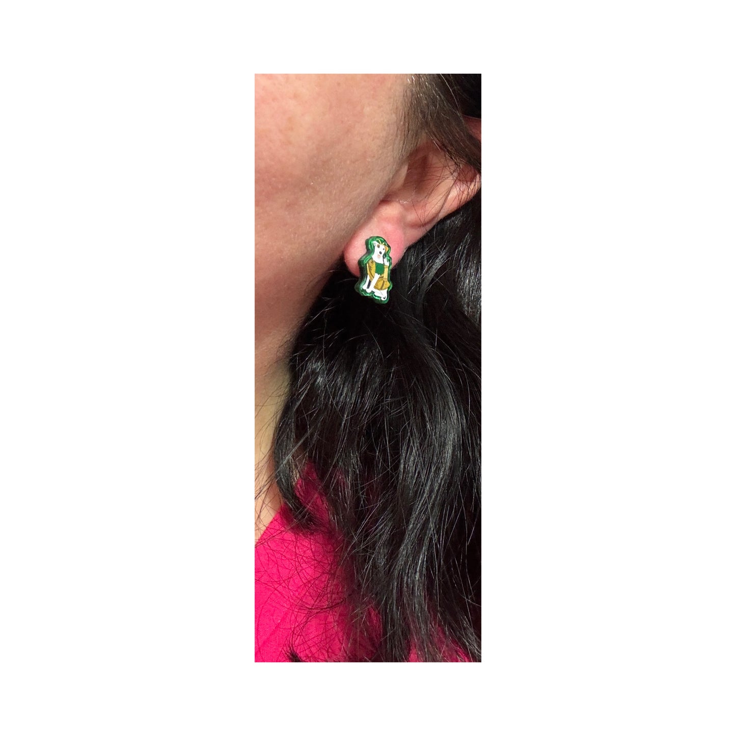 Wishbone Robin Hood Post Earrings