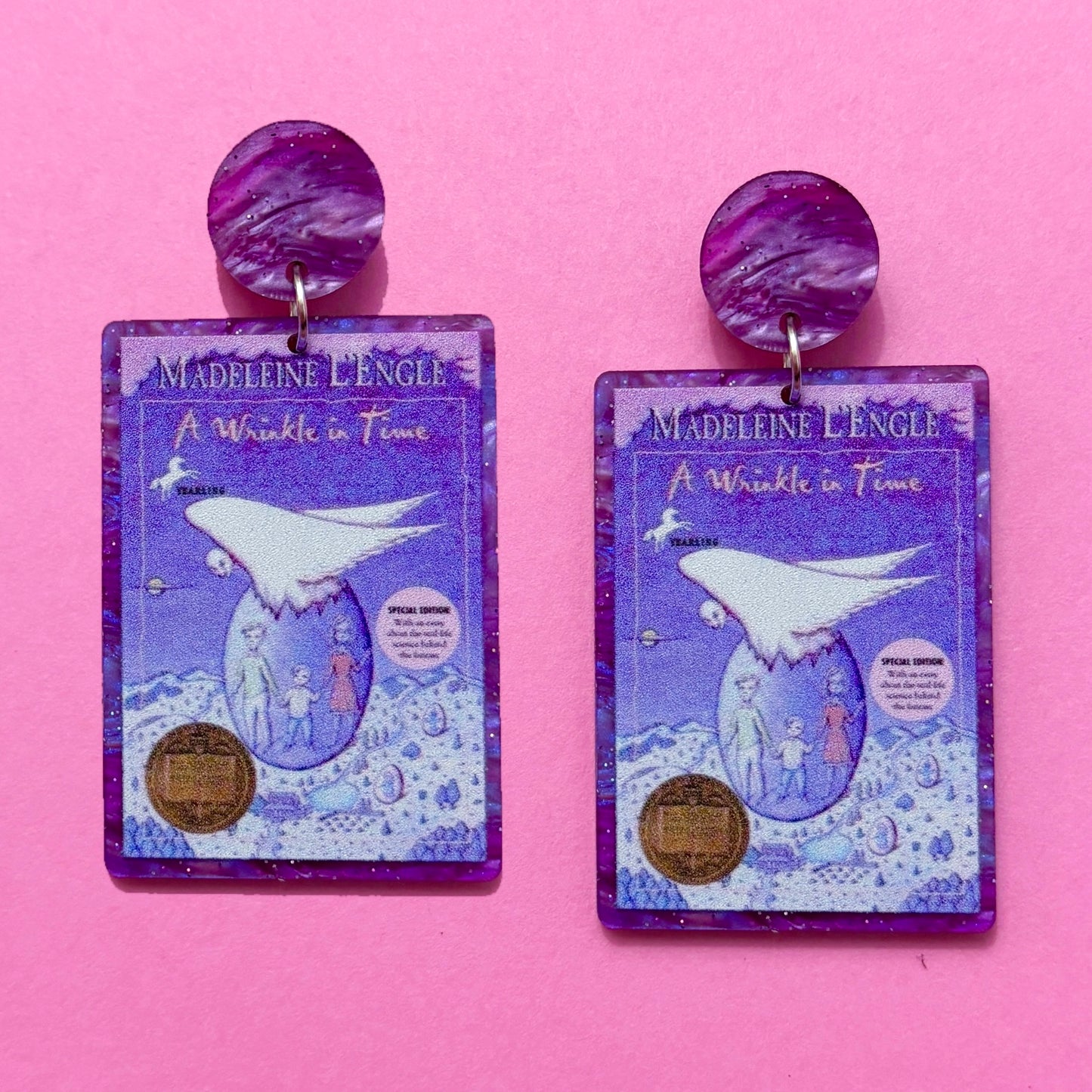 Wrinkle in Time Drop Earrings