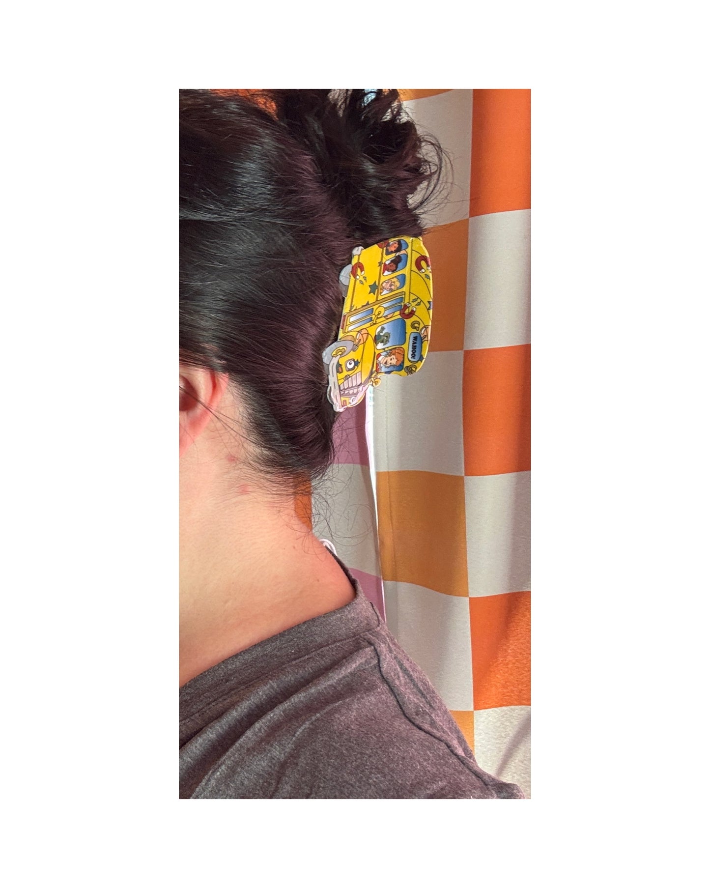 Magic School Bus Claw Clip