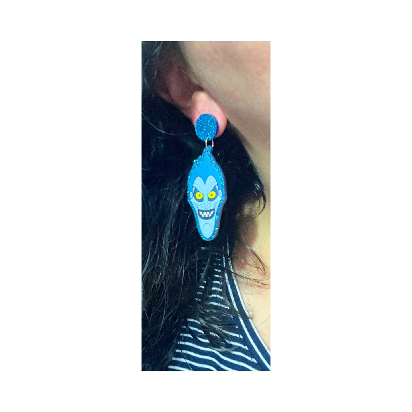 Hades Acrylic Drop Earrings