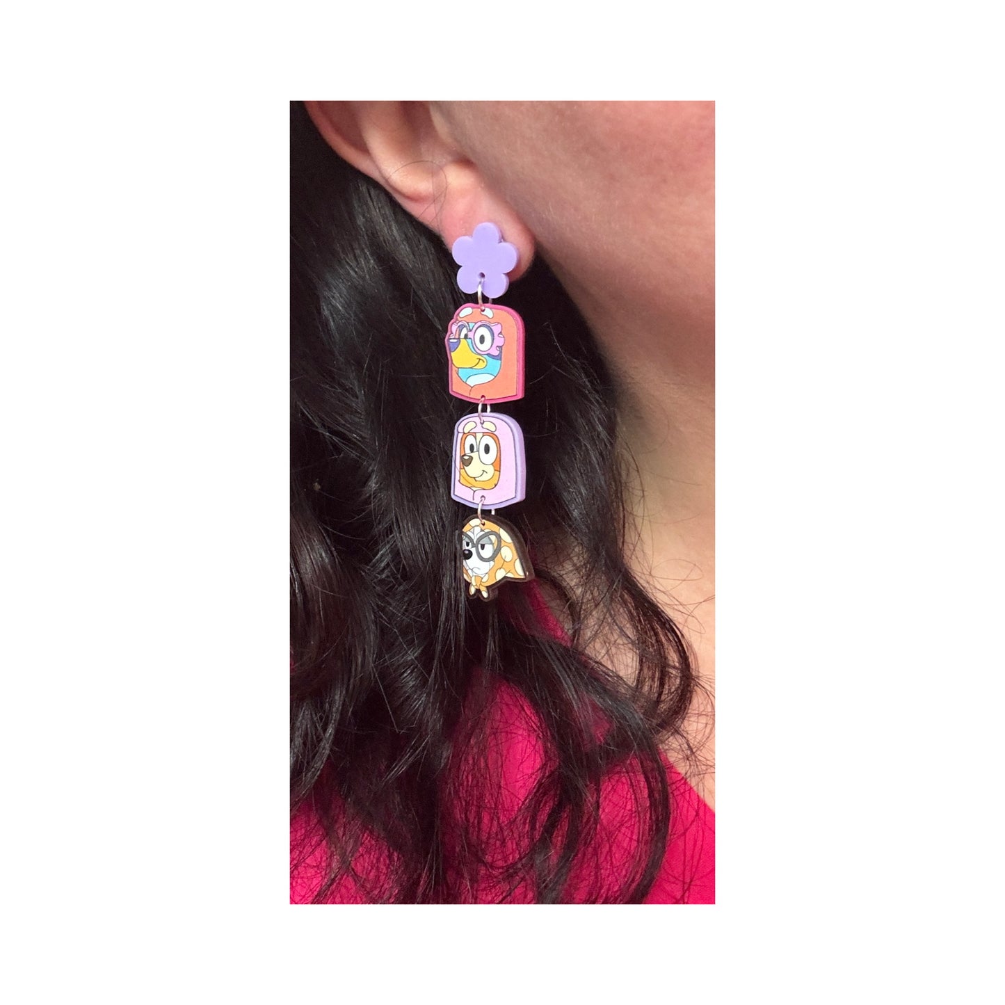 Grannies Tiered Drop Earrings