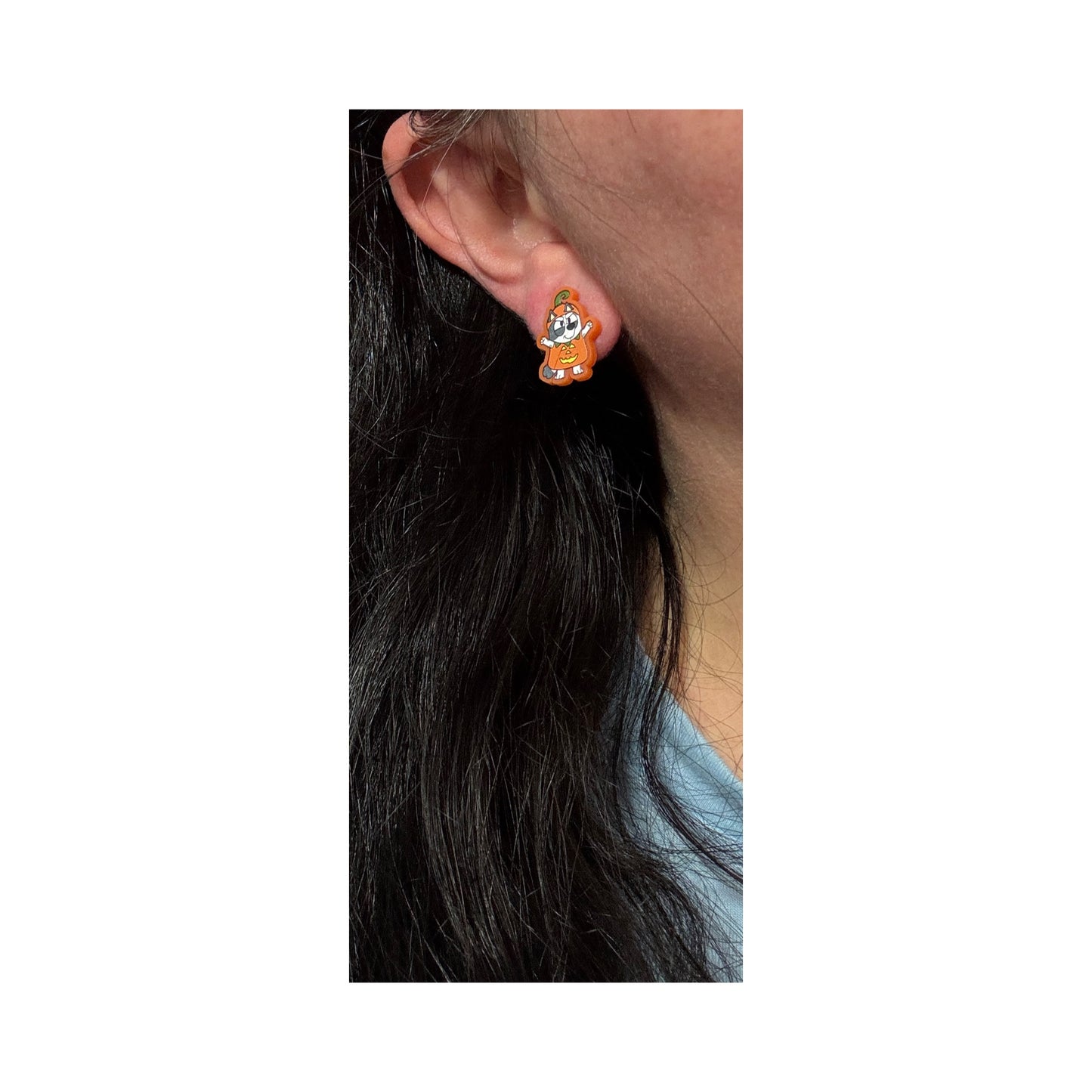 Pumpkin Muffin Post Earrings