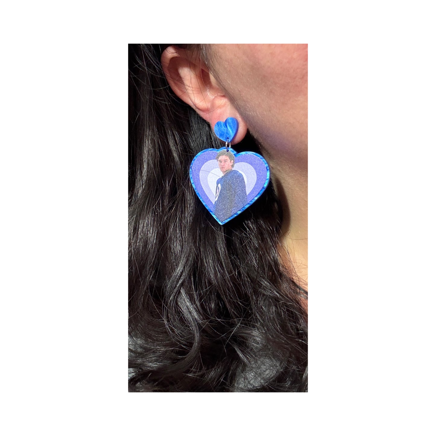 Graham Heart Drop Earrings