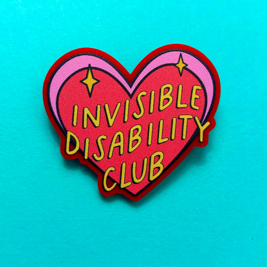 Invisible Disability Club Pin