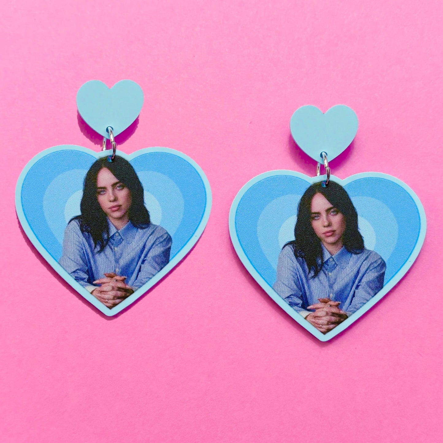 Billie Heart Drop Earrings