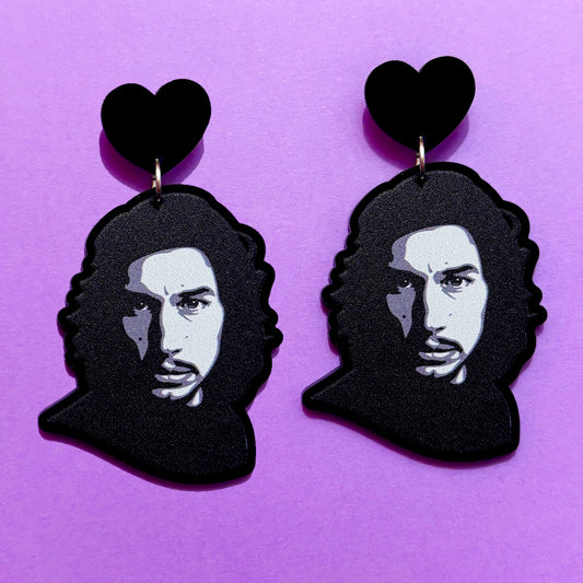 Ben Solo Acrylic Drop Earrings