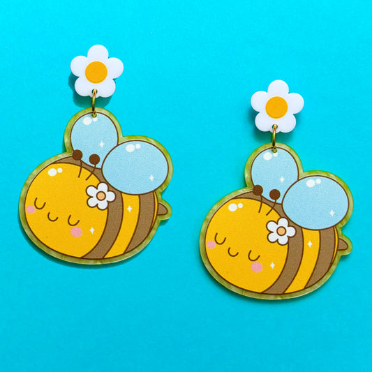 Bee Cutie Drop Earrings