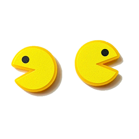 Pac-Man Post Earrings