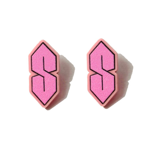 90s S Post Earrings