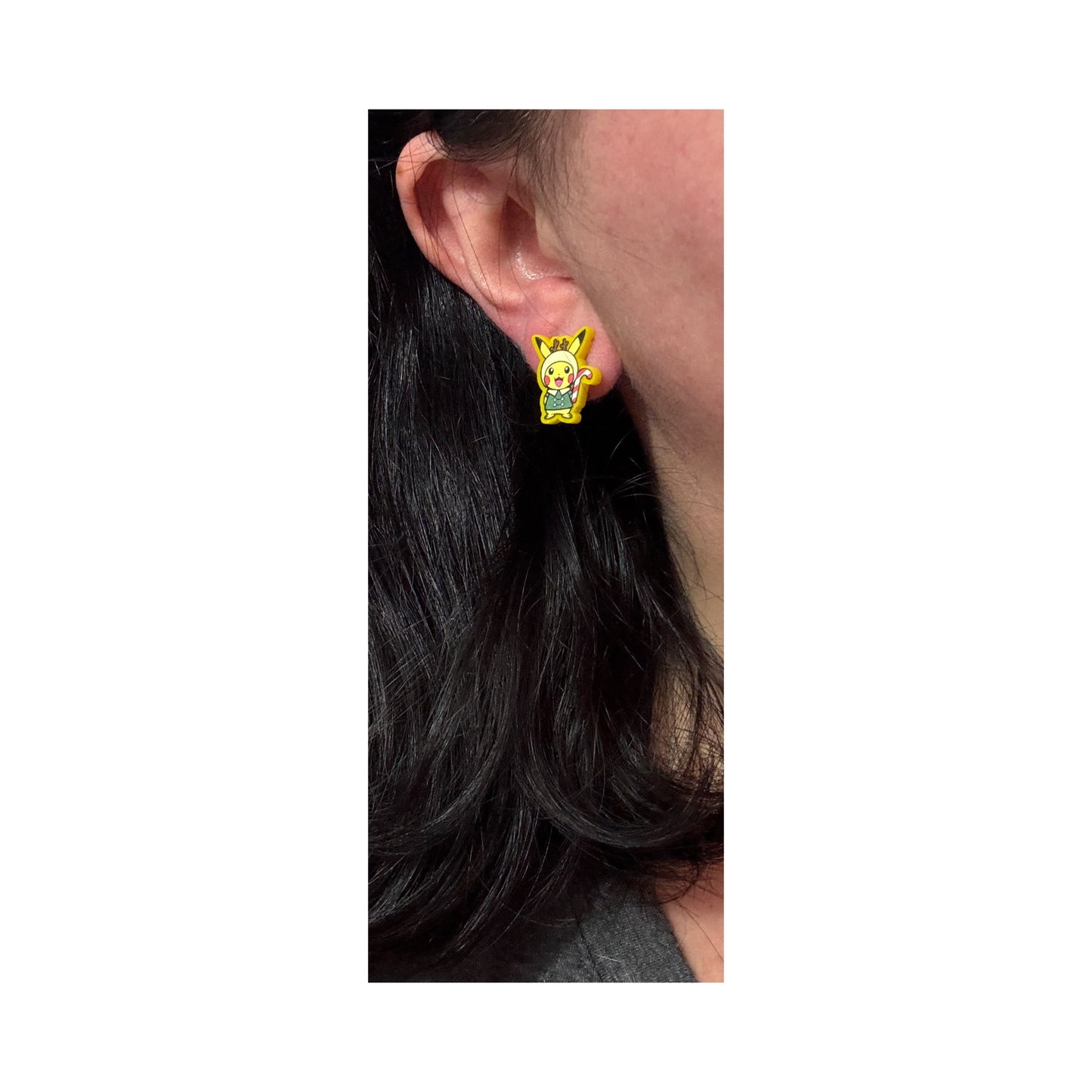 Pika Christmas Cutie Post Earrings