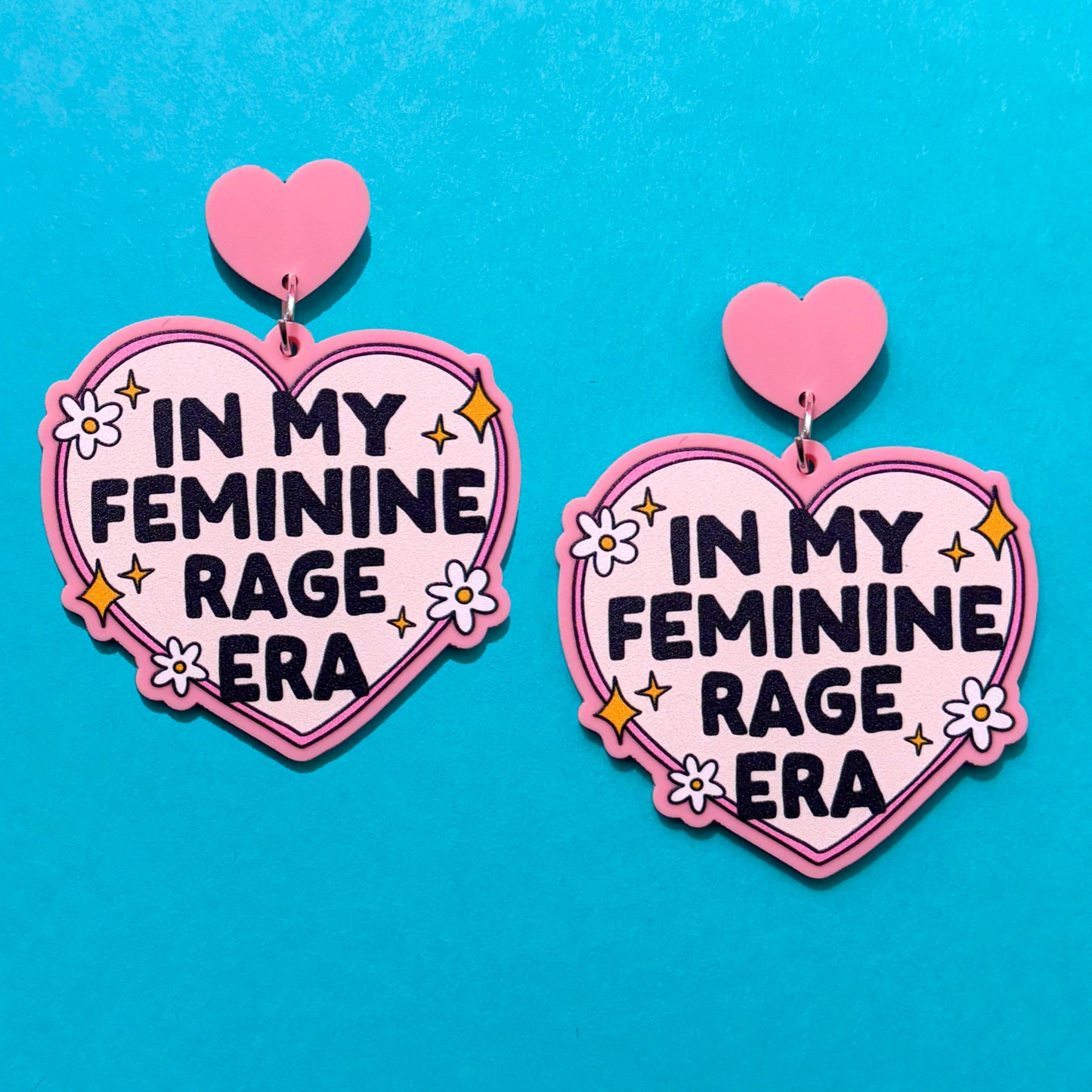 Feminine Rage Era Drop Earrings