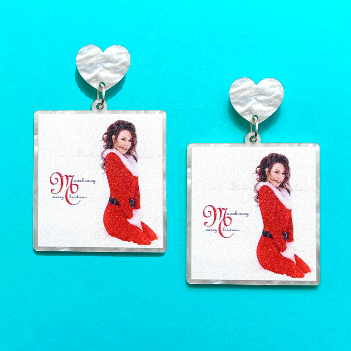 Mariah Christmas Drop Earrings