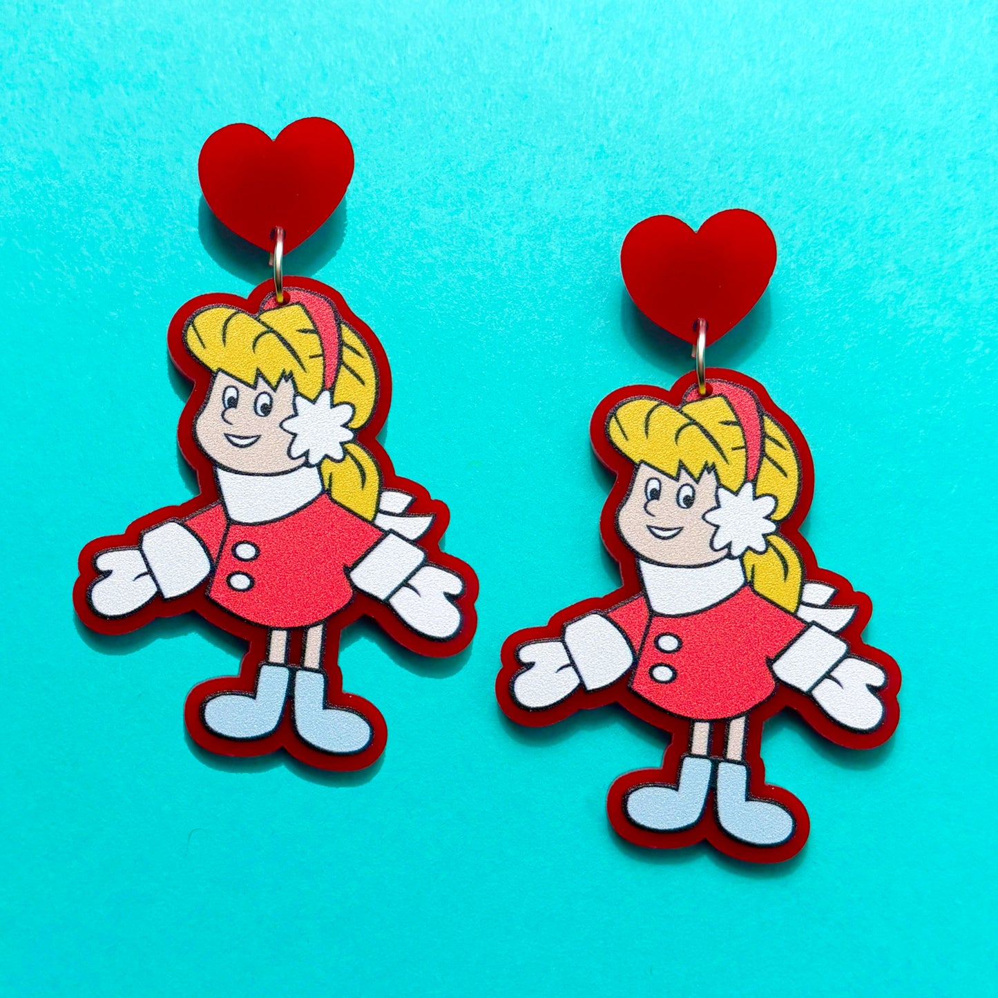 Karen Frosty Drop Earrings