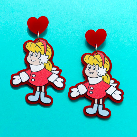 Karen Frosty Drop Earrings