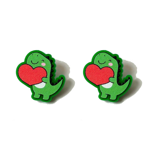 Valentine Rex Post Earrings