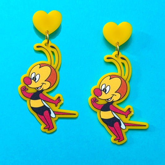 Spike Drop Earrings