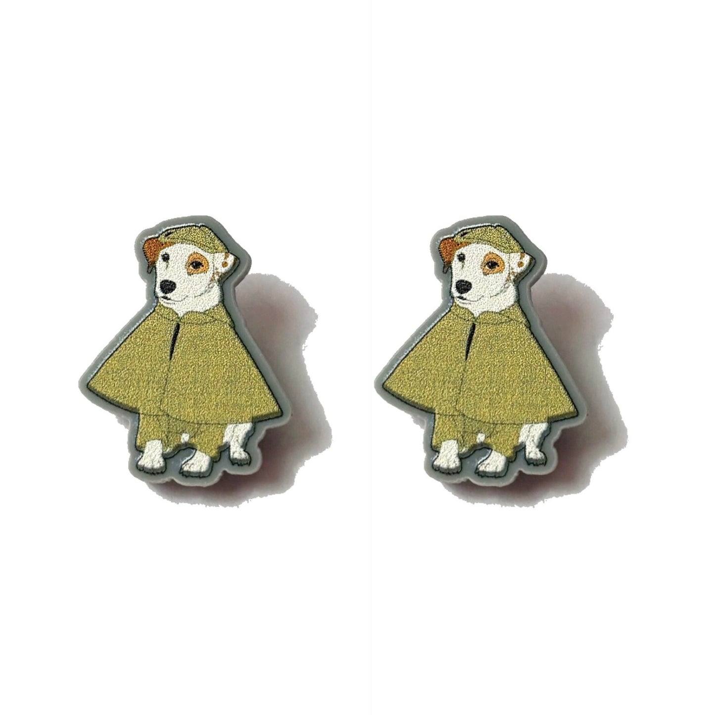 Wishbone Detective Post Earrings