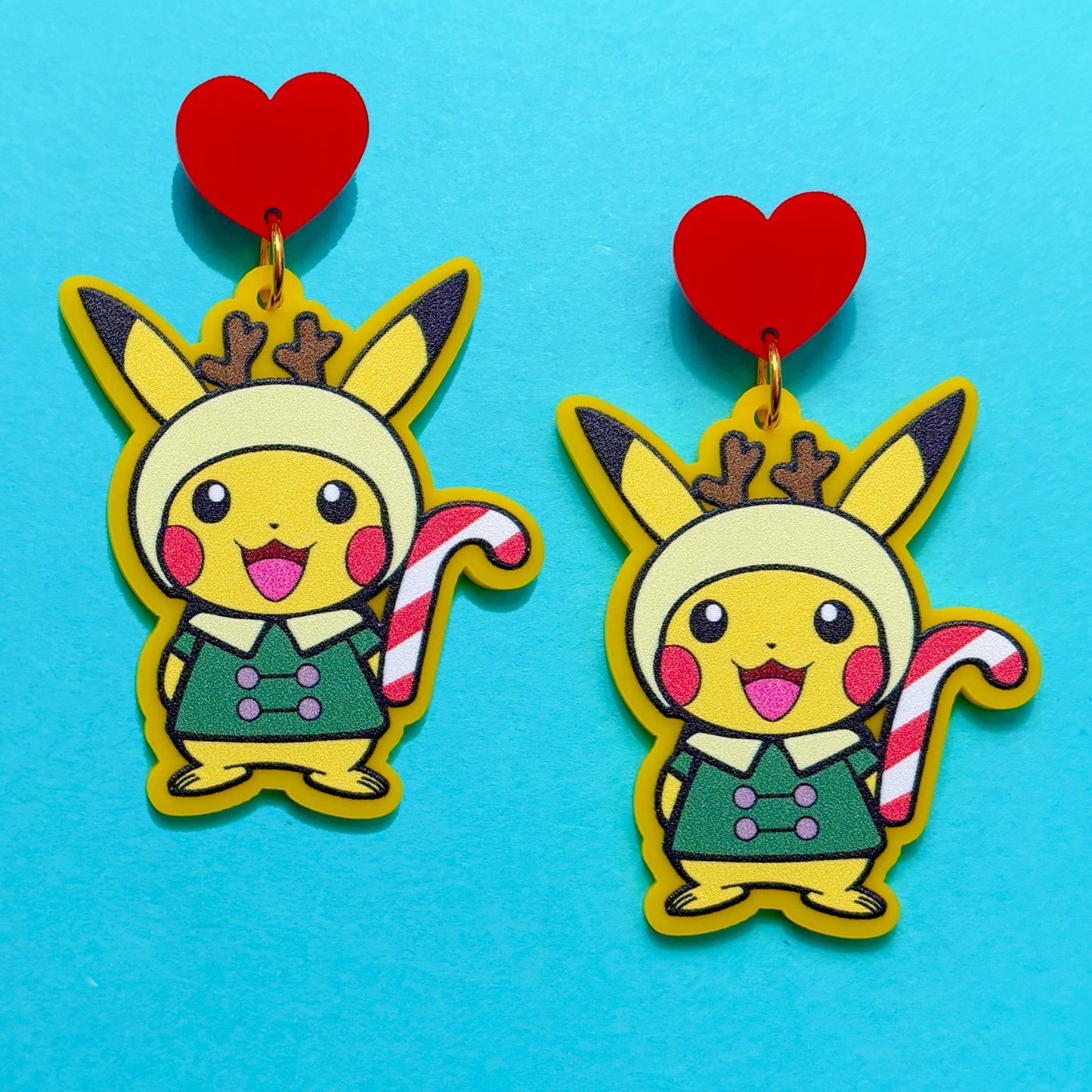 Pika Christmas Cutie Drop Earrings