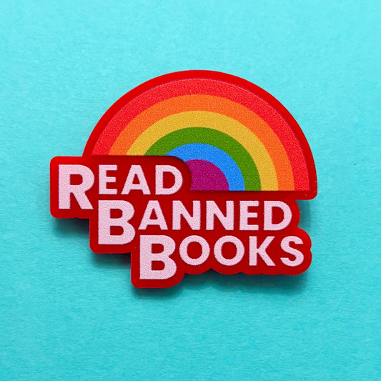 Read Banned Books Pin